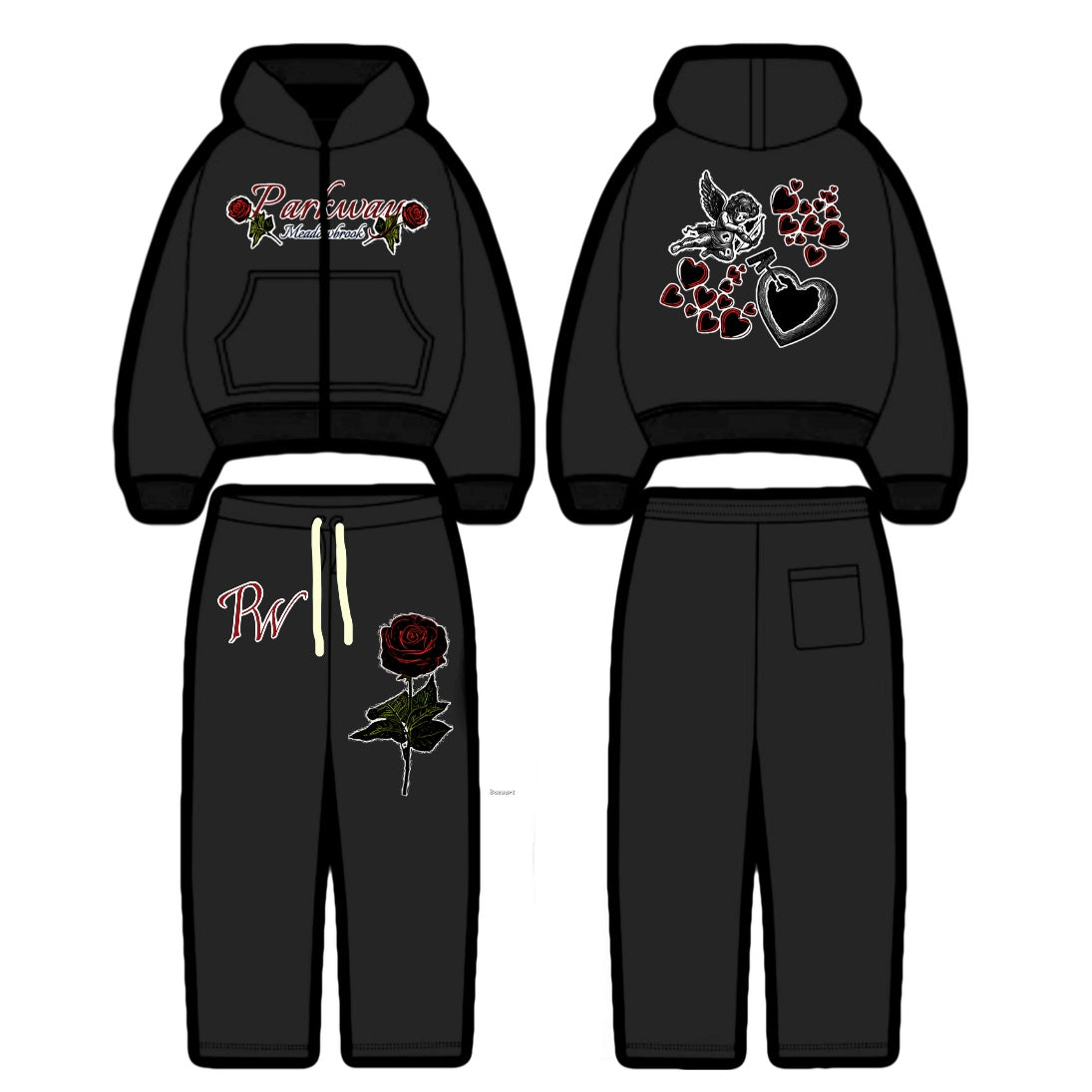 Roses Tracksuit (Preorder)