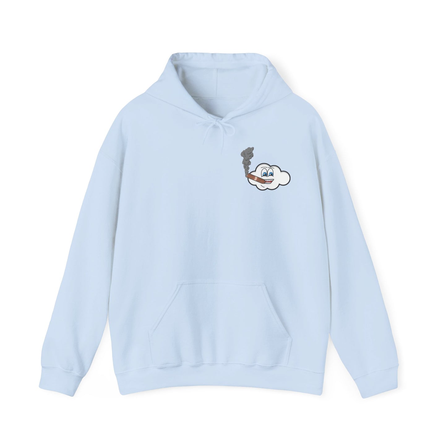 Cloud Smoking A Cigar.™ Hooded Sweatshirt